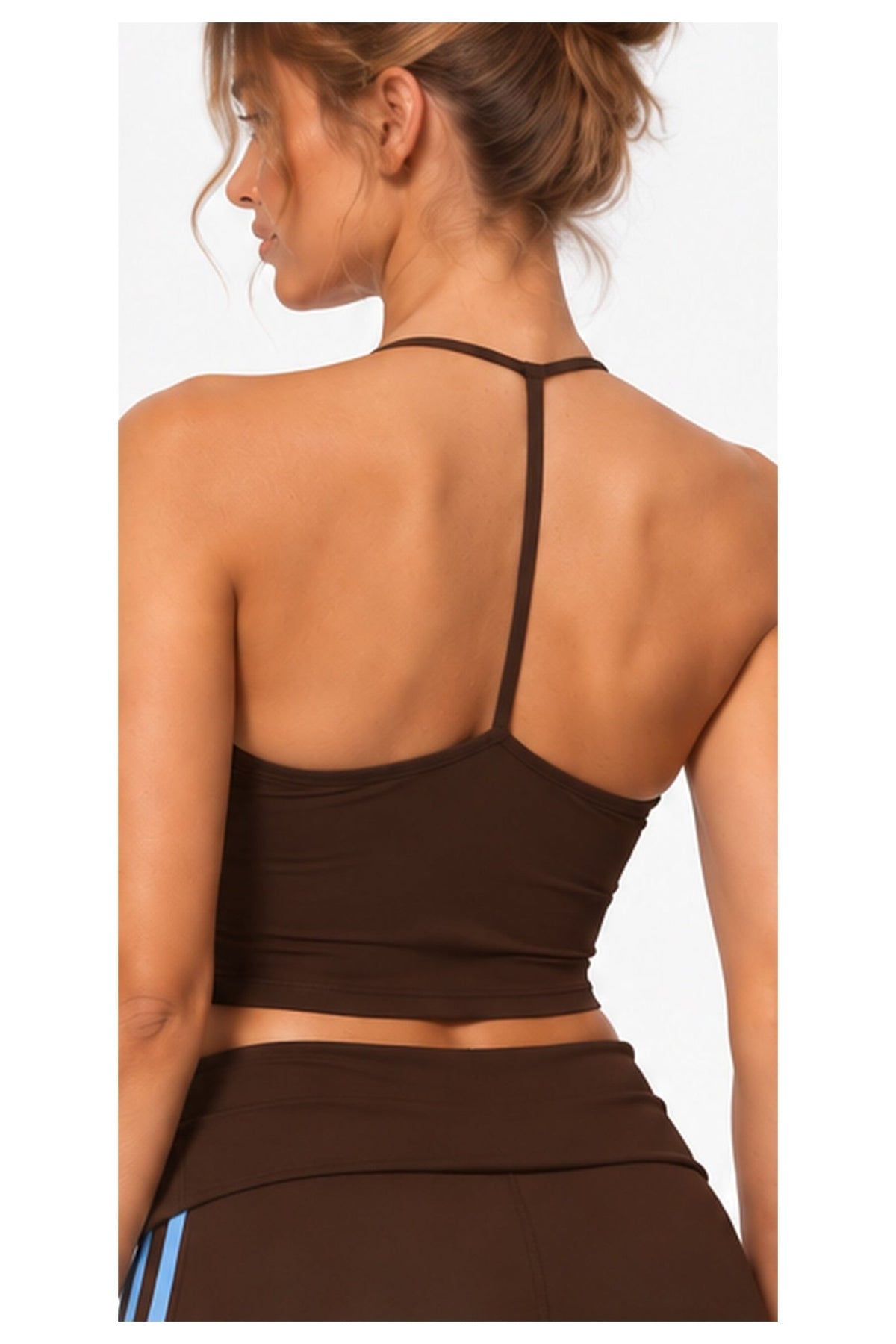 The Aphrodite Set - Chocolate Blue back detail