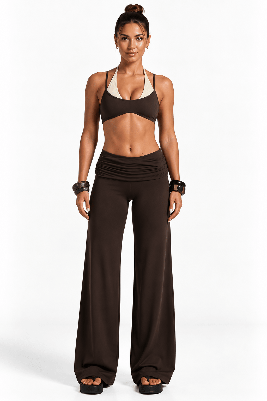 The Athena Set - Espresso — front view