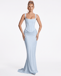 The Solene Maxi - Powder Blue