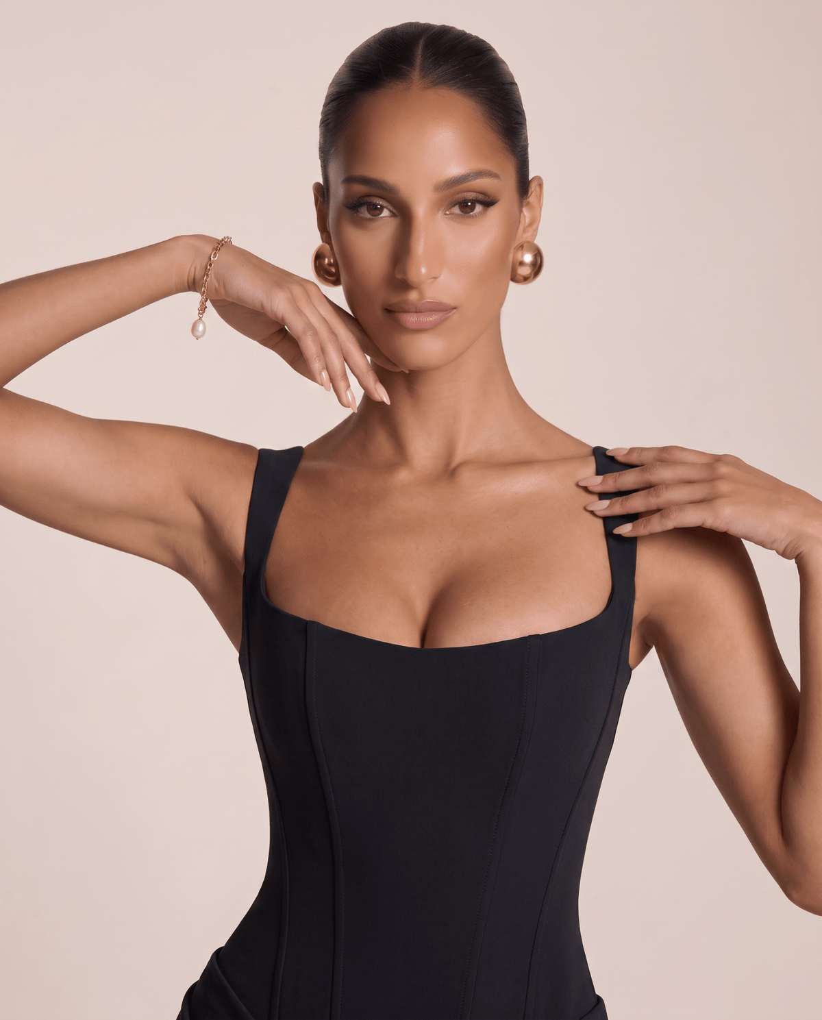 The Solene Maxi - Deep Black