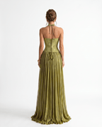 Verona Olive Green Gown — product photo