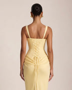 The Solene Maxi - Butter Yellow