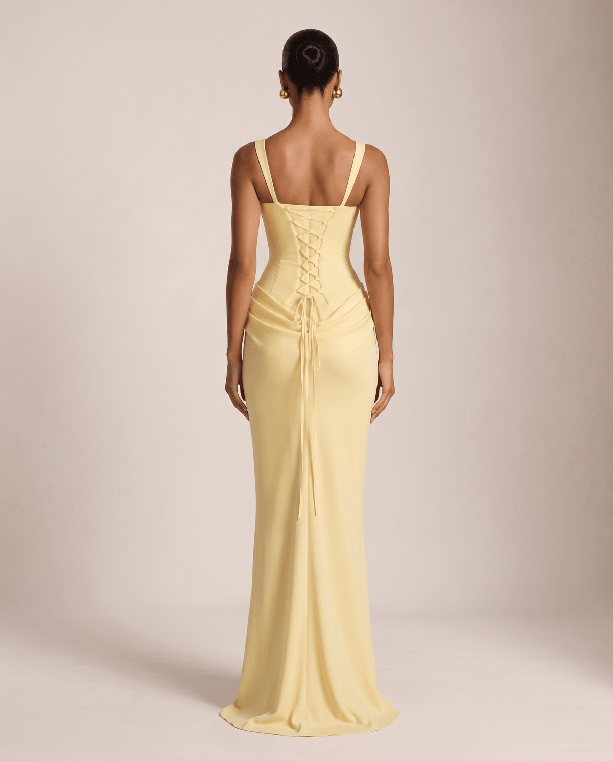 The Solene Maxi - Butter Yellow