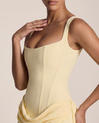 The Solene Maxi - Butter Yellow